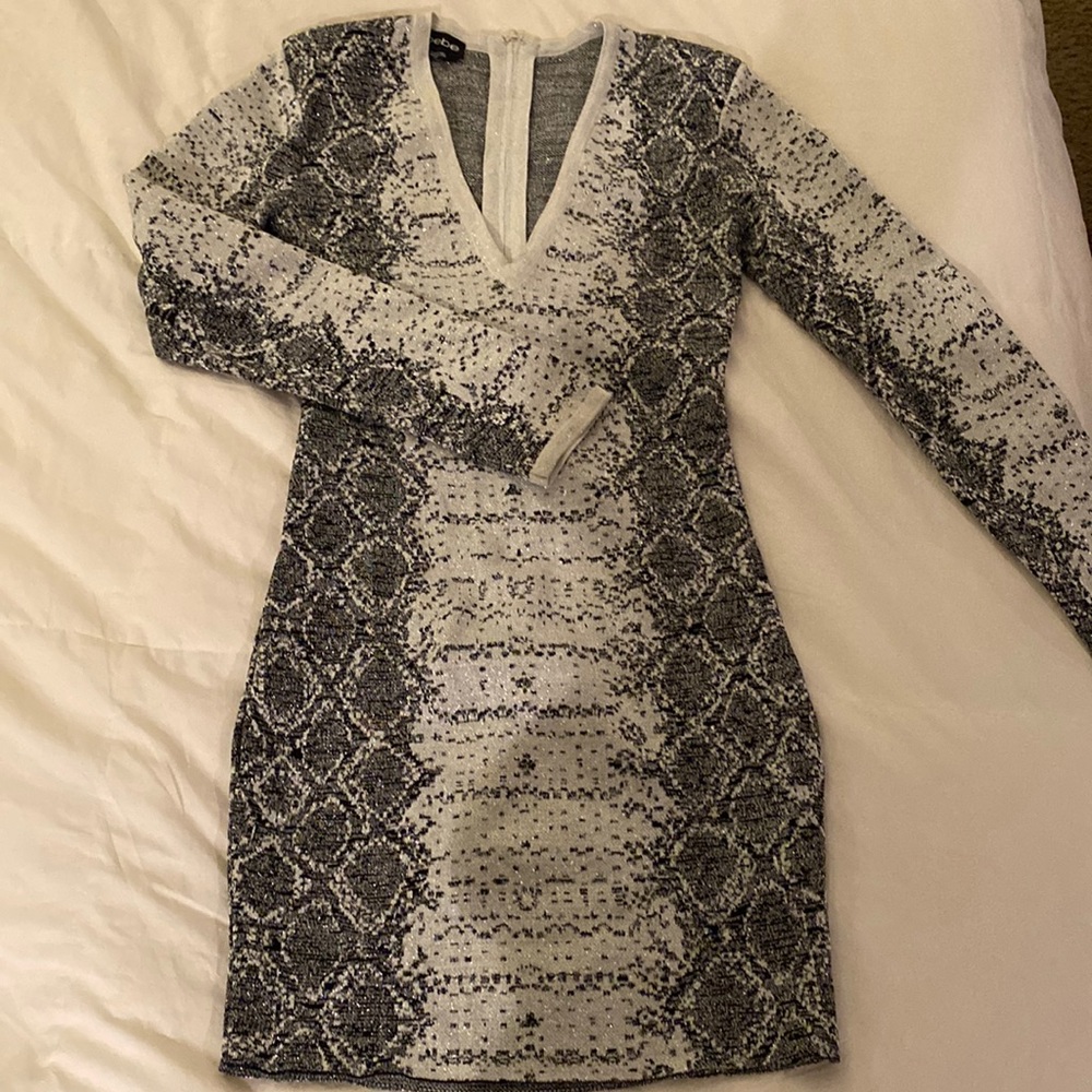 Bebe Long Sleeve Dress